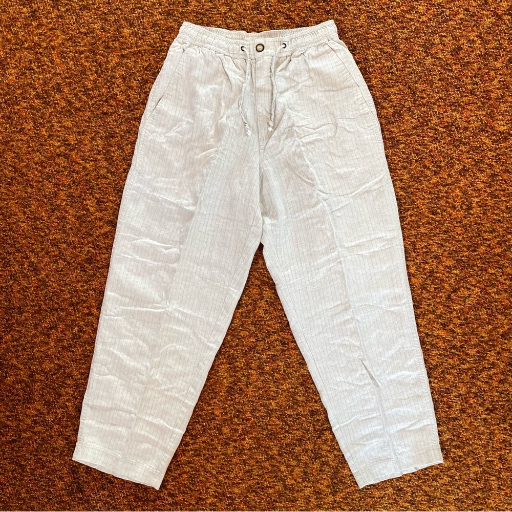 Vintage 90s STRUCTURE Linen Pants | S